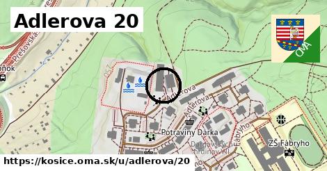 Adlerova 20, Košice