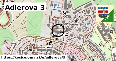 Adlerova 3, Košice