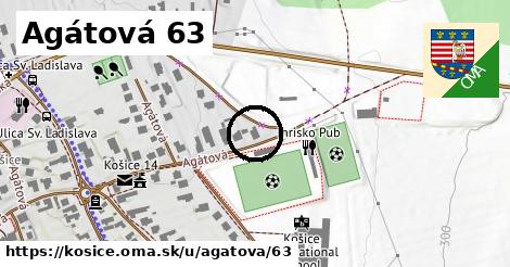 Agátová 63, Košice