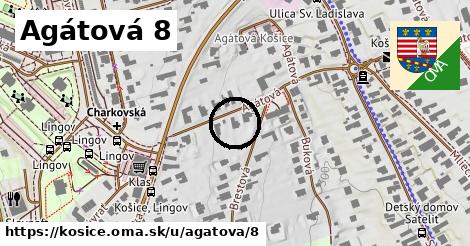 Agátová 8, Košice