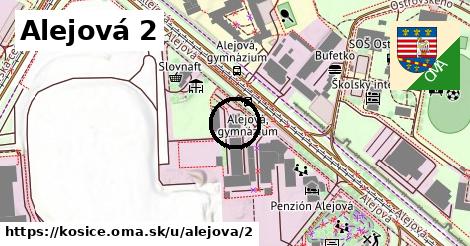 Alejová 2, Košice