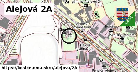 Alejová 2A, Košice