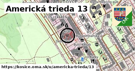 Americká trieda 13, Košice