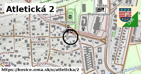 Atletická 2, Košice