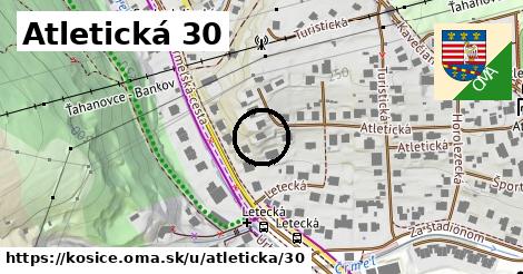 Atletická 30, Košice