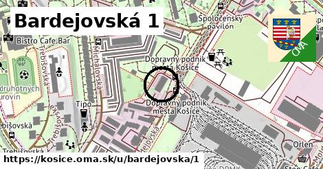 Bardejovská 1, Košice