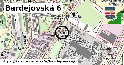 Bardejovská 6, Košice