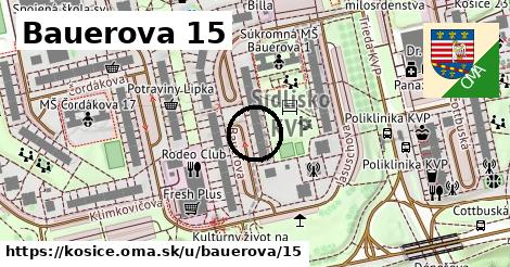 Bauerova 15, Košice