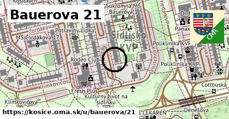 Bauerova 21, Košice