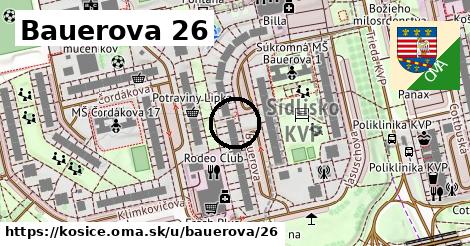 Bauerova 26, Košice