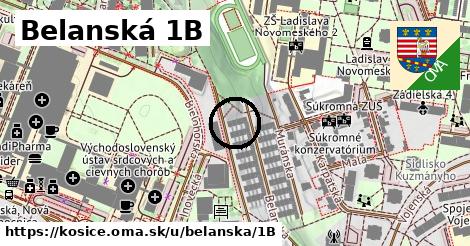 Belanská 1B, Košice