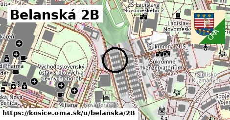 Belanská 2B, Košice