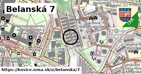 Belanská 7, Košice