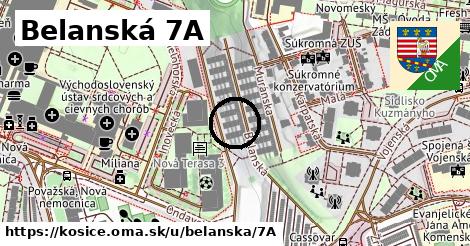 Belanská 7A, Košice