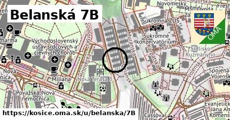 Belanská 7B, Košice