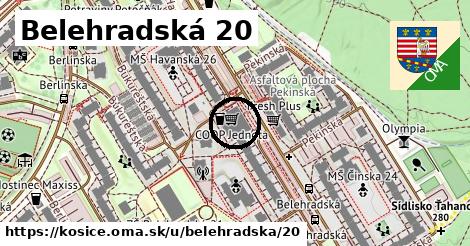 Belehradská 20, Košice