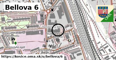 Bellova 6, Košice