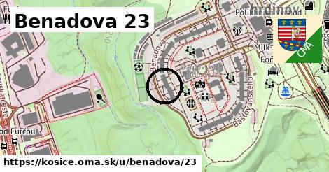 Benadova 23, Košice