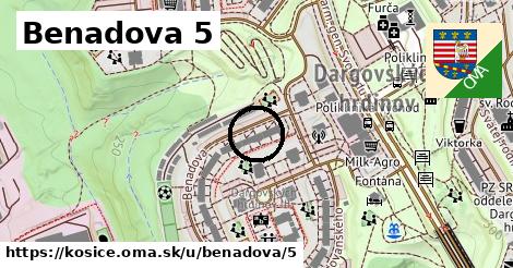 Benadova 5, Košice