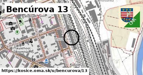 Bencúrova 13, Košice