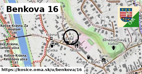 Benkova 16, Košice