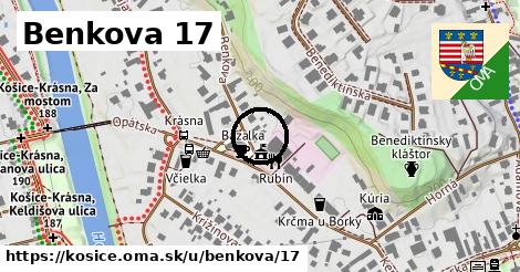 Benkova 17, Košice