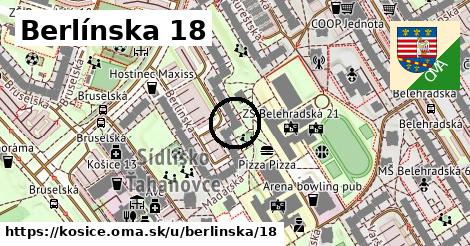 Berlínska 18, Košice