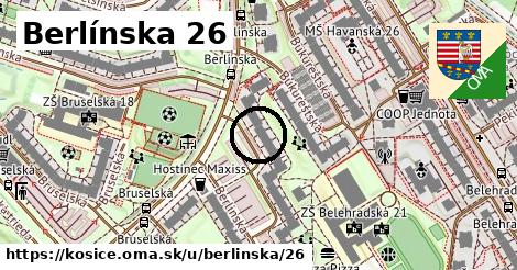 Berlínska 26, Košice