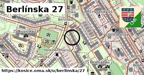 Berlínska 27, Košice