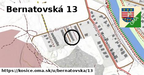 Bernatovská 13, Košice