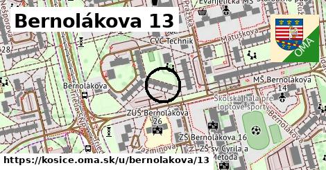 Bernolákova 13, Košice