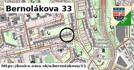 Bernolákova 33, Košice