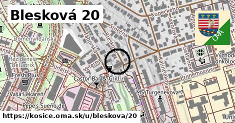 Blesková 20, Košice