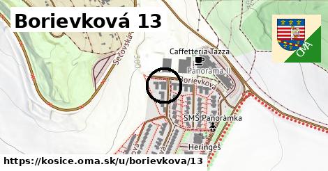 Borievková 13, Košice