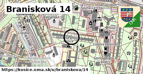 Branisková 14, Košice