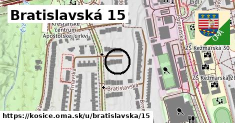 Bratislavská 15, Košice