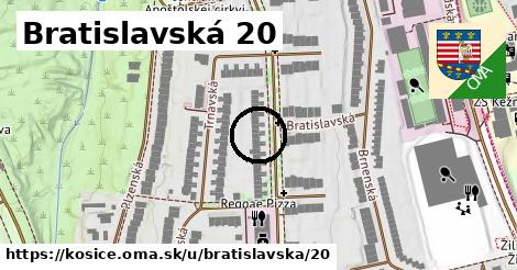 Bratislavská 20, Košice