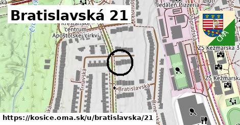 Bratislavská 21, Košice