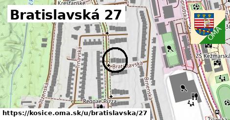 Bratislavská 27, Košice
