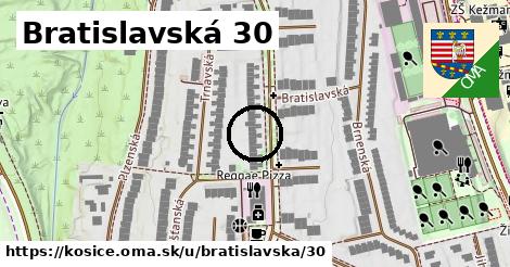 Bratislavská 30, Košice