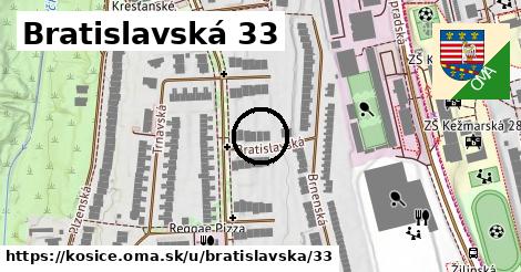 Bratislavská 33, Košice