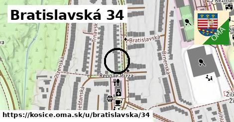 Bratislavská 34, Košice