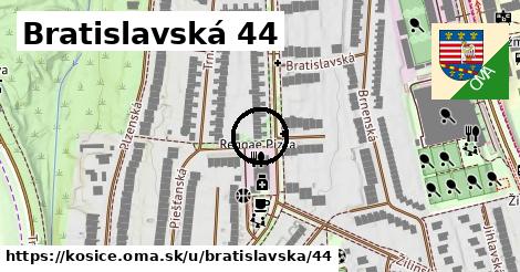 Bratislavská 44, Košice