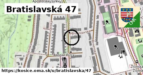 Bratislavská 47, Košice