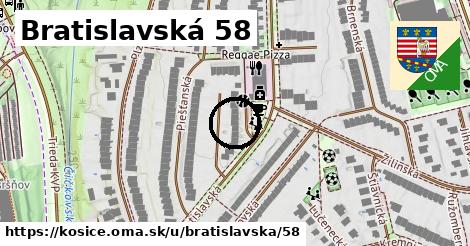 Bratislavská 58, Košice