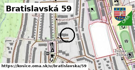 Bratislavská 59, Košice