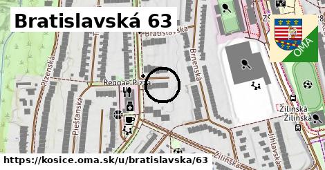 Bratislavská 63, Košice