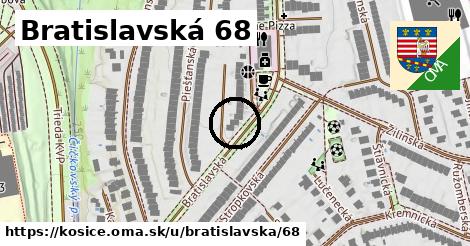 Bratislavská 68, Košice