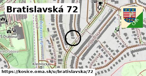 Bratislavská 72, Košice