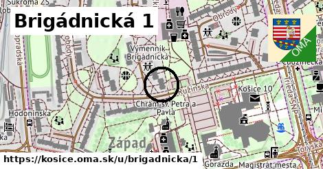 Brigádnická 1, Košice